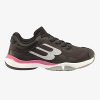 Zapatillas Bullpadel Alejandra Salazar Flow Hybrid Fly 23I Negro Fucsia Mujer