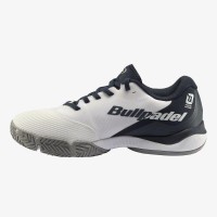 Zapatillas Bullpadel Paquito Navarro Hack Hybrid Fly 23V Blanco