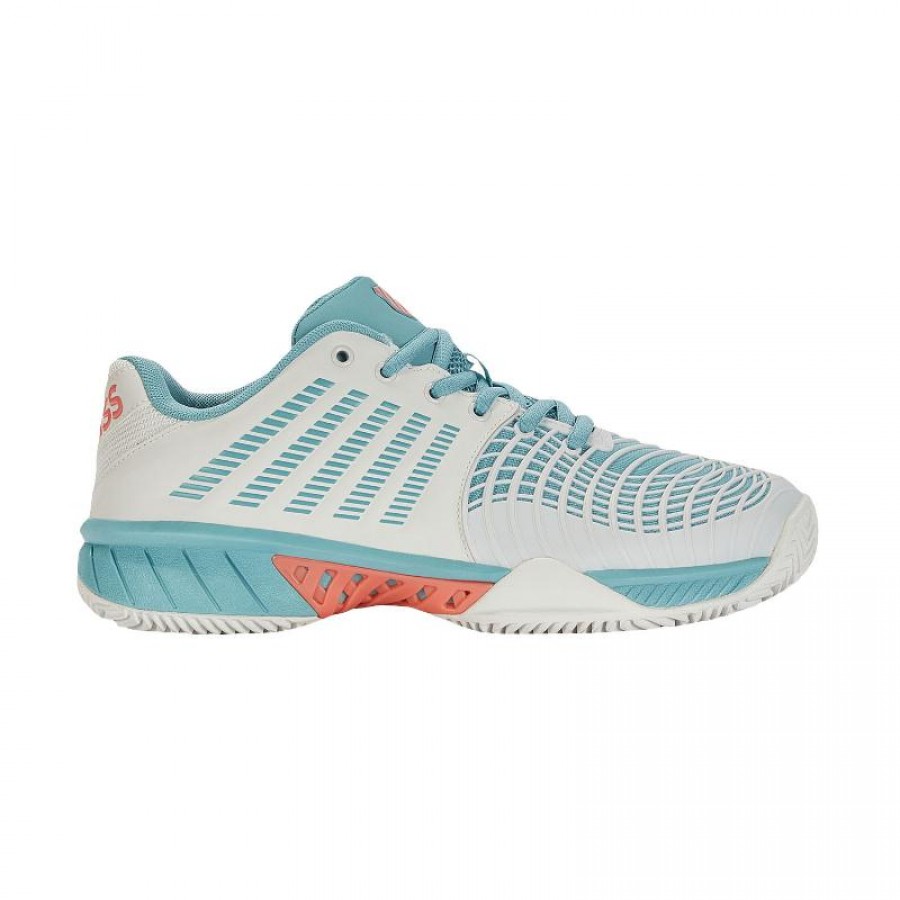 Kswiss Express Light 3 HB White Turquoise Women''s Sneakers