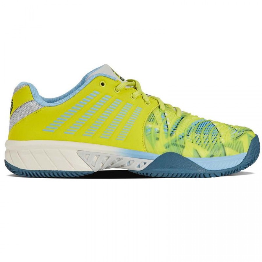 Kswiss Express Light 3 HB Padel Yellow Blue Sneakers