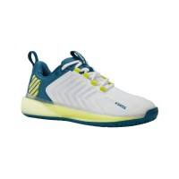 Sneakers Kswiss Ultrashot 3 White Blue Yellow Fluor