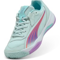 Zapatillas Puma Nova Court Azul Purpura Mujer