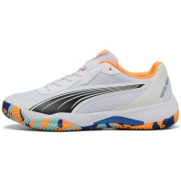 Puma Nova Court White Orange Black Sneakers