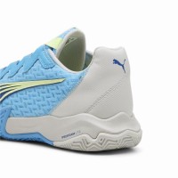 Puma Nova Elite Shoes Blue Yellow Grey