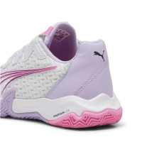 Zapatillas Puma Nova Elite Plata Blanco Violeta Mujer